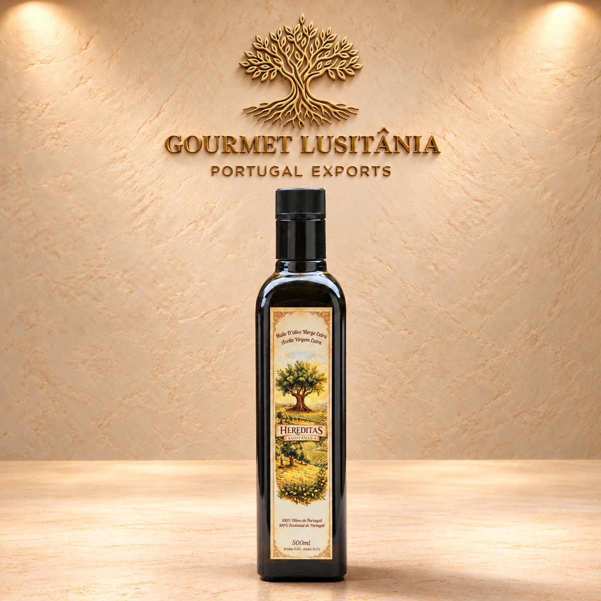 AZEITE VIRGEM EXTRA - 500 ml HEREDITAS LUSITANIAE