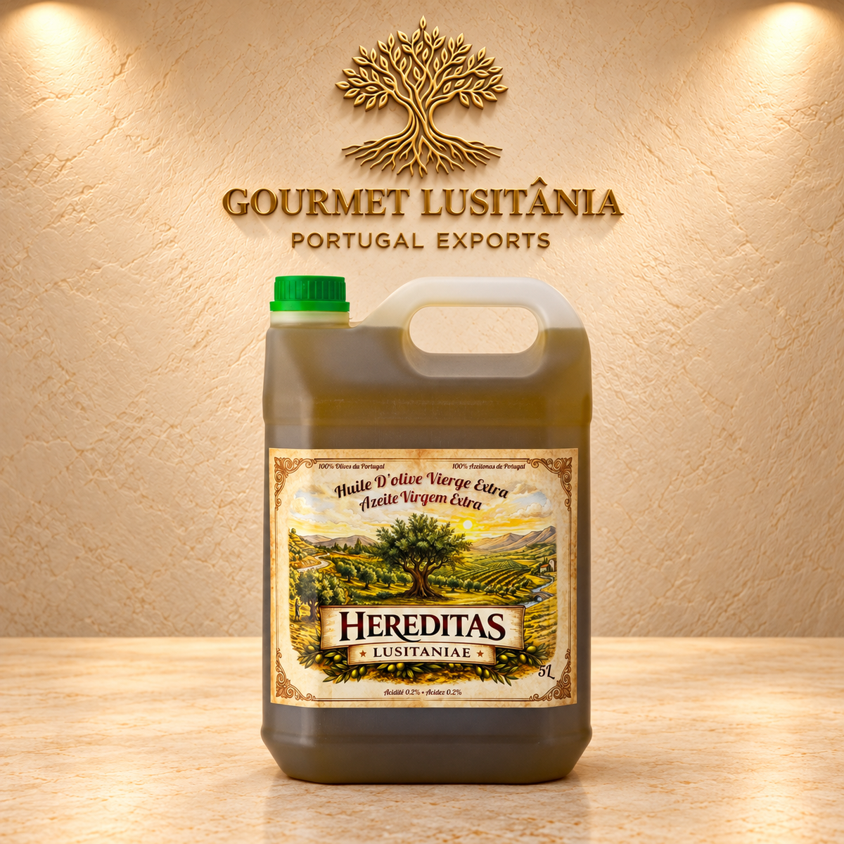 Natives Olivenöl extra - 5L Hereditas Lusitaniae