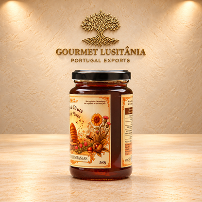 MEL CRU NÃO PASTEURIZADO - 500g  HEREDITAS LUSITANIAE